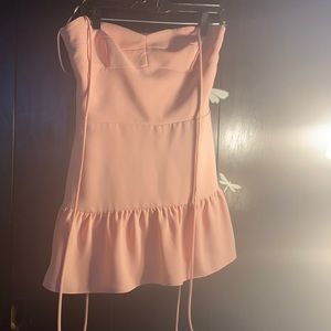 Amanda Uprichard champagne skort romper medium nwot dusty rose